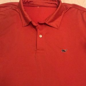 Mens medium vineyard vines performance golf shirt